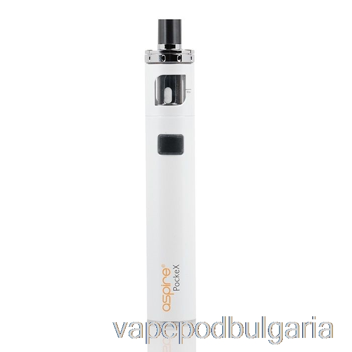 Vape Течности Aspire Pockex Aio стартов комплект бял